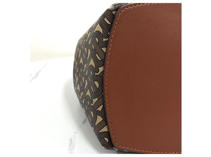 Burberry Borsa a Secchiello Crossbody TB Monogram - vista 13