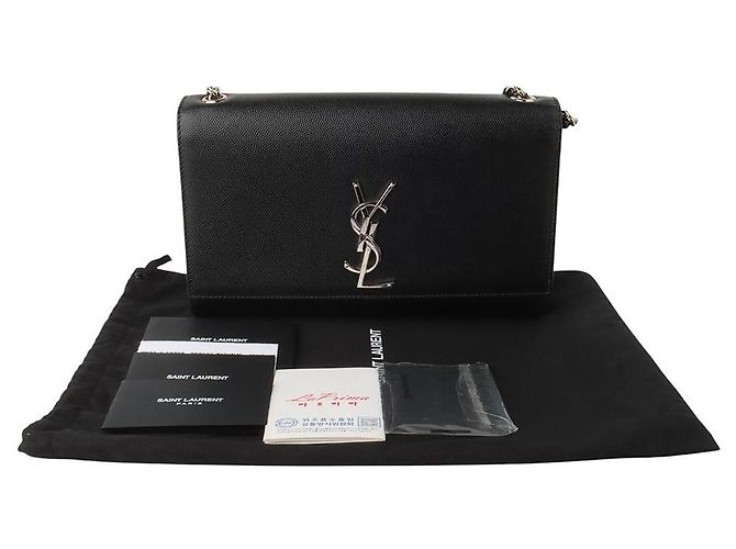 Autre Marque Borsa Satchel Kate Monogram Silver - Ansicht 8