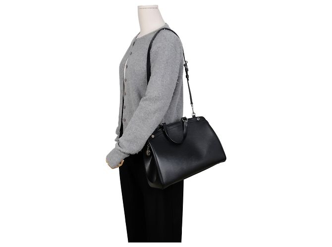 Louis Vuitton Borsa a spalla Brea MM in pelle Epi nera - vista 14