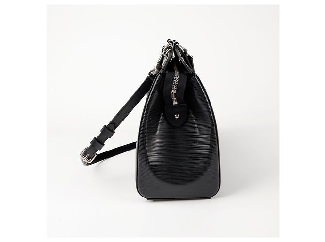 Louis Vuitton Borsa a spalla Brea MM in pelle Epi nera - vista 3