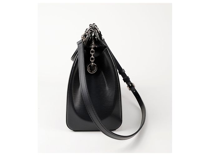 Louis Vuitton Borsa a spalla Brea MM in pelle Epi nera - vista 7