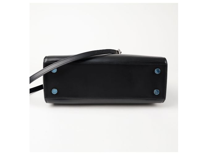 Louis Vuitton Borsa a spalla Brea MM in pelle Epi nera - vista 8