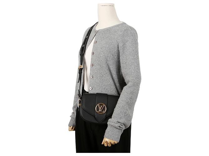 Louis Vuitton Soft PM Schultertasche Schwarz - Ansicht 13