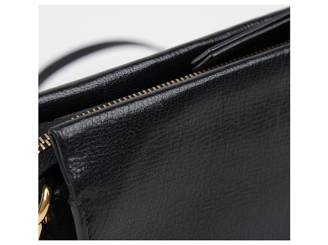 Givenchy Borsa a Tracolla in Pelle con Catena Nera - vista 5