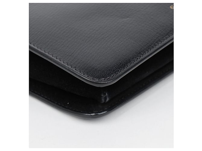 Givenchy Borsa a Tracolla in Pelle con Catena Nera - vista 7