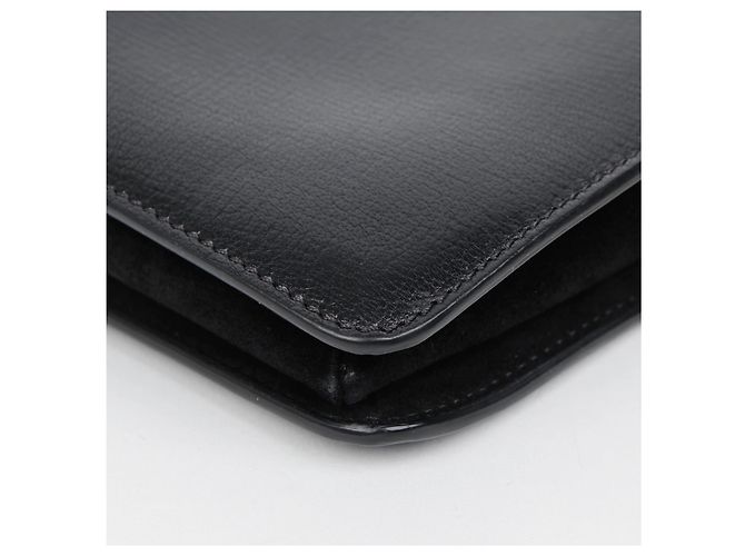 Givenchy Borsa a Tracolla in Pelle con Catena Nera - vista 9