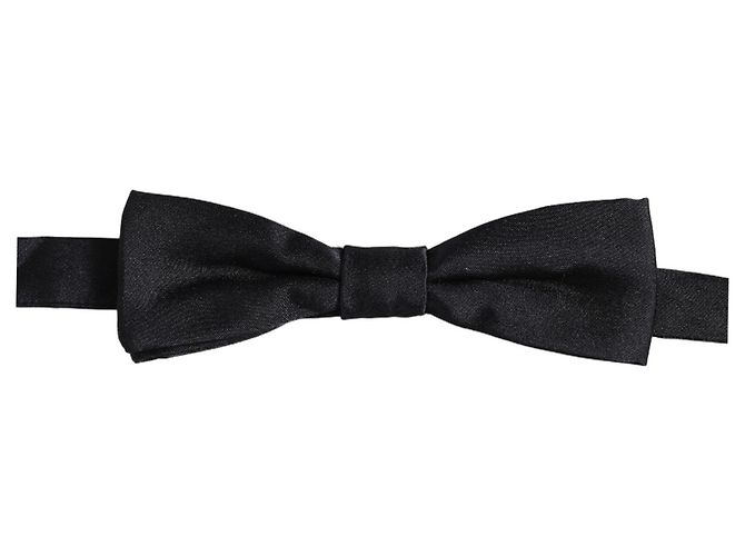 Dolce & Gabbana Papillon regolabile da uomo blu scuro in % seta - vista 3