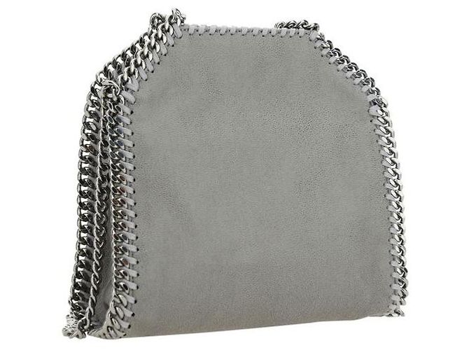 Stella Mc Cartney Graue Handtasche aus Polyester - Ansicht 3
