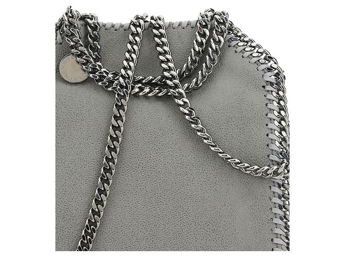 Stella Mc Cartney Graue Handtasche aus Polyester - Ansicht 4