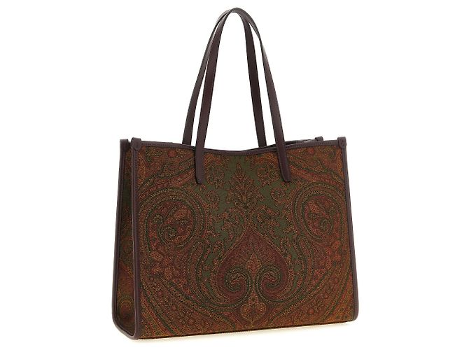 Etro Mehrfarbige Tragetasche aus Polyester - Ansicht 2