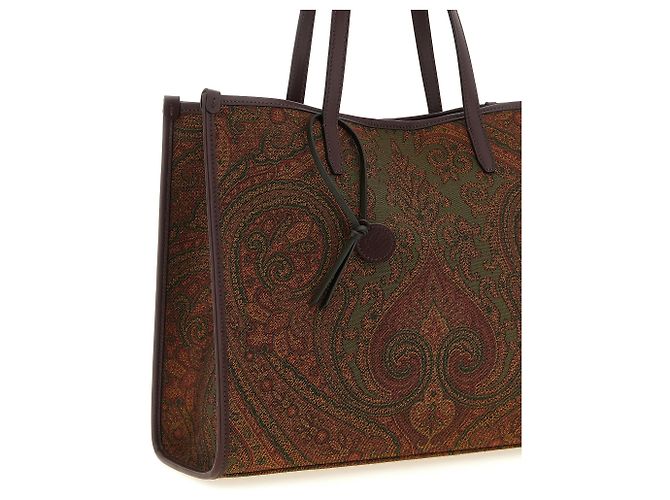 Etro Mehrfarbige Tragetasche aus Polyester - Ansicht 3