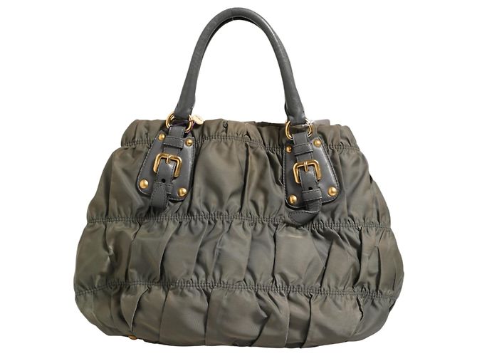 Prada Tessuto Nylon Gaufre Tote bag - vista 4