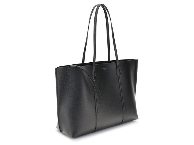 Tory Burch Borsa Bos Taurus in pelle di vitello nera - vista 2