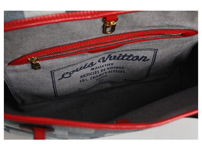 Louis Vuitton Neverfull Patchwork Monogram Denim Tote Bag - Ansicht 5