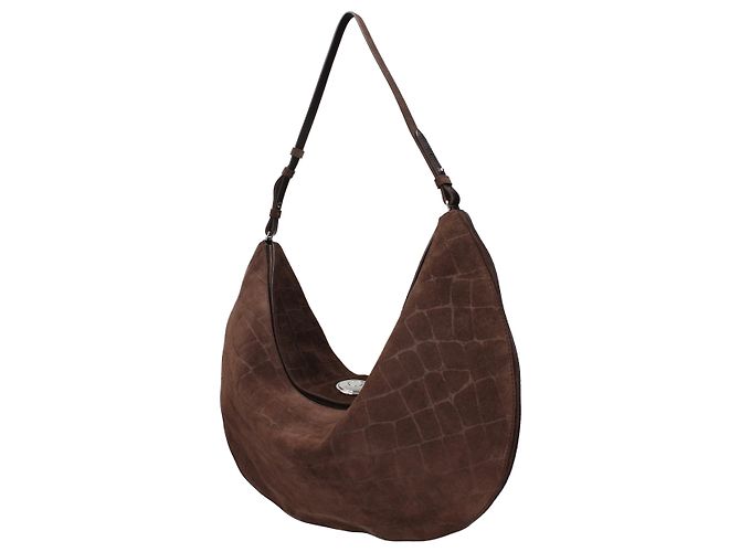 Jacquemus Borsa a tracolla in pelle marrone - vista 2