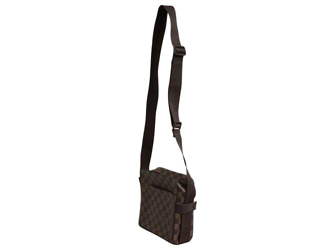 Louis Vuitton Borsa a tracolla Olav PM Damier Ebene - vista 3