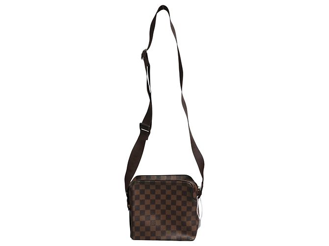 Louis Vuitton Borsa a tracolla Olav PM Damier Ebene - vista 4