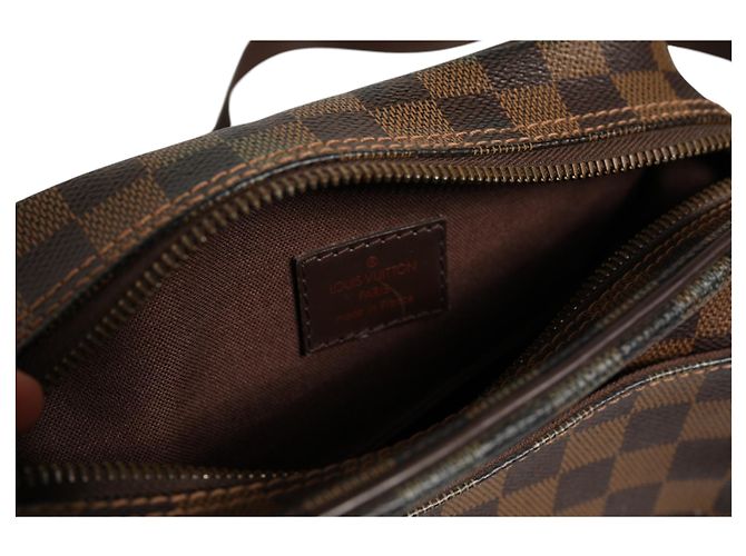 Louis Vuitton Borsa a tracolla Olav PM Damier Ebene - vista 6