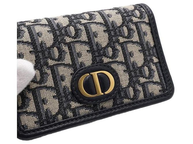 Dior Borsa a tracolla e spalla Oblique Montaigne Nano Pouch con catena dorata - vista 11