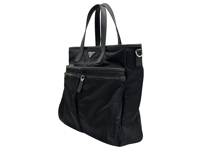 Prada Re-Nylon Tote Bag Schwarz - Ansicht 5