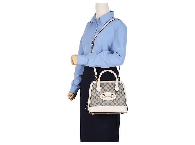 Gucci Horsebit Small Top Handle Tote Schultertasche - Ansicht 23