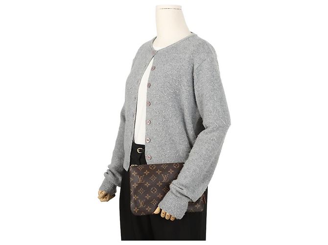 Louis Vuitton Monogram Canvas Clutch PM - Ansicht 10