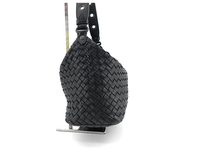 Bottega Veneta Borsa a Tracolla Hobo Intrecciato - vista 4