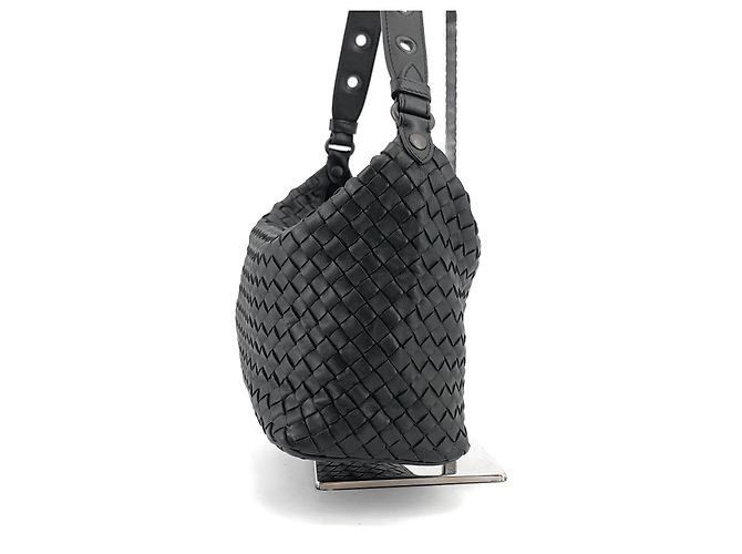 Bottega Veneta Borsa a Tracolla Hobo Intrecciato - vista 5