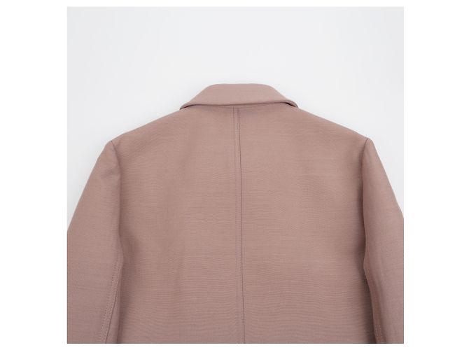 Dior Double-Breasted Blazer Jacke Rosa - Ansicht 7