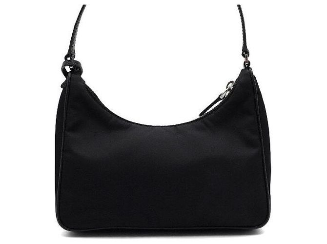 Prada Borsa Tote Hobo Re-Edition in nylon - vista 4