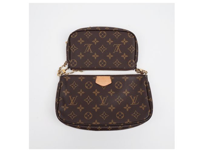 Louis Vuitton Multi Pochette Accessories Monogram Rose Claire - vista 10