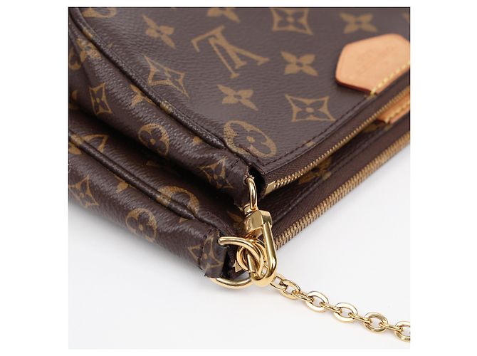 Louis Vuitton Multi Pochette Accessories Monogram Rose Claire - vista 11