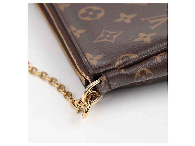 Louis Vuitton Multi Pochette Accessories Monogram Rose Claire - vista 14