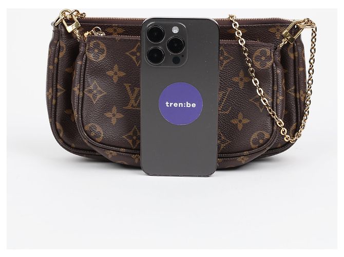 Louis Vuitton Multi Pochette Accessories Monogram Rose Claire - vista 19