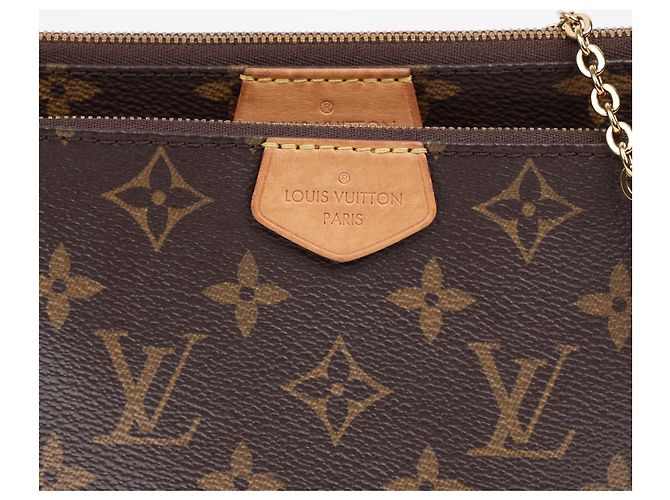 Louis Vuitton Multi Pochette Accessories Monogram Rose Claire - vista 3