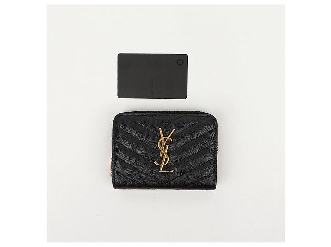 Autre Marque Portafoglio con cerniera Monogram Black - vista 11