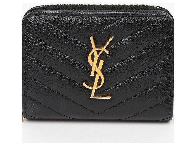 Autre Marque Portafoglio con cerniera Monogram Black - vista 2