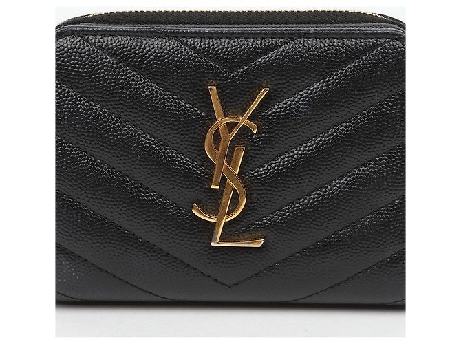 Autre Marque Portafoglio con cerniera Monogram Black - vista 3