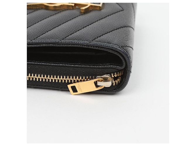 Autre Marque Portafoglio con cerniera Monogram Black - vista 6