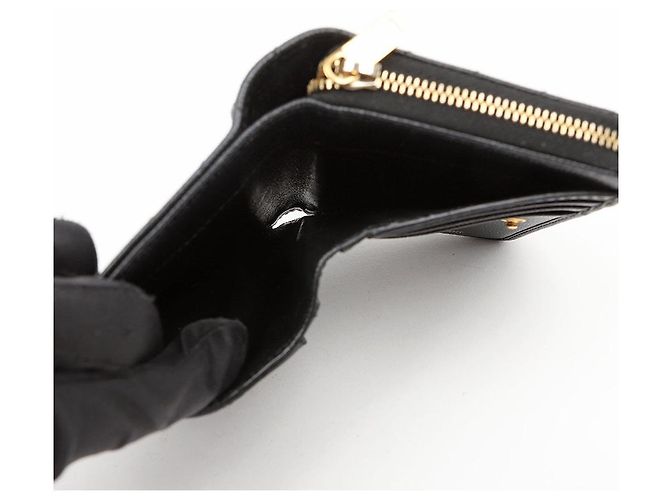 Autre Marque Portafoglio con cerniera Monogram Black - vista 9