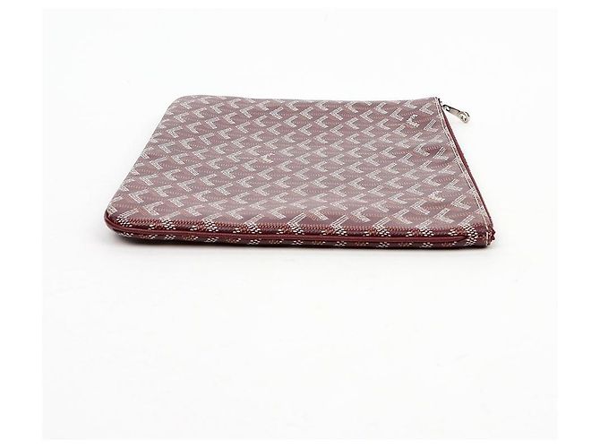 Goyard Clutch Sena MM Burgundy - vista 4