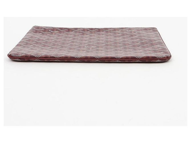 Goyard Clutch Sena MM Burgundy - vista 5