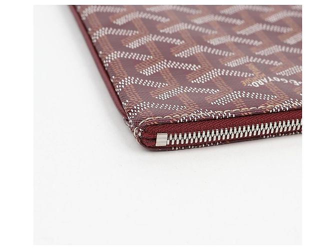 Goyard Clutch Sena MM Burgundy - vista 7