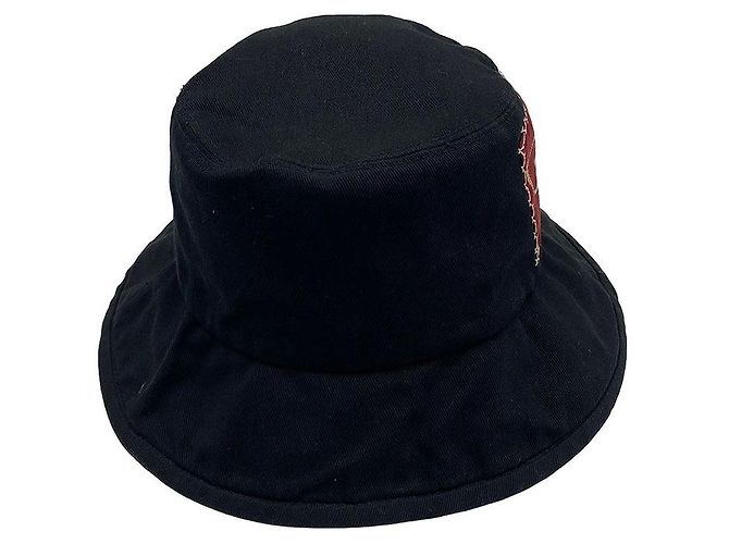 Gucci Bucket Hat aus Baumwolle mit Logo-Patch - Ansicht 10