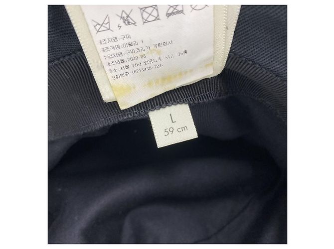 Gucci Bucket Hat aus Baumwolle mit Logo-Patch - Ansicht 12