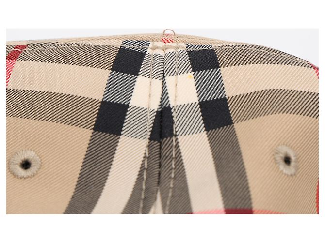 Burberry Vintage Check Baumwoll-Bucket Hat Archive Beige - Ansicht 5