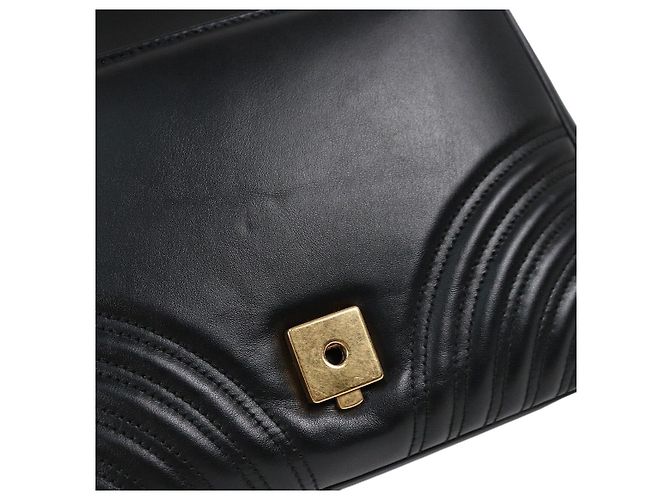 Gucci Marmont Top Handle Tote Bag Schwarz - Ansicht 10