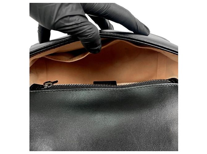 Gucci Marmont Top Handle Tote Bag Schwarz - Ansicht 11