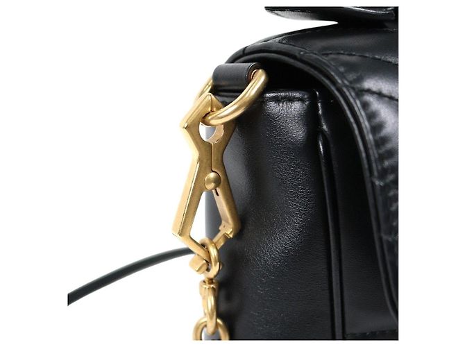 Gucci Marmont Top Handle Tote Bag Schwarz - Ansicht 8