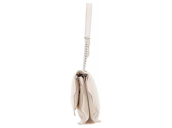 Salvatore Ferragamo Borsa a Tracolla Viva Bow Ivory - vista 2